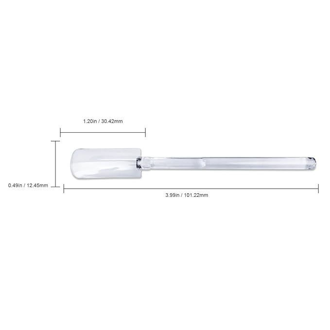 Beauticom Clear Extra Nail Display Tip Sticks (Quantity: 100 Pieces)