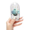 Olive & June Maximalist Instant Mani Press-On Nails (Glue) | 42 Fake Nails, 21 Sizes | Non-Toxic, Long-Lasting Big, Bold Gorgeous Realistic Look | Salon-Quality | Long, Almond | Iridescent Chrome