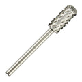 C & I Small Barrel Rounded Top Nail Drill Bit with Teeth on the Top, Professional Electric File for Manicure Drill Machine, Remove Nail Gels 3/32” (Triple Coarse -3XC)