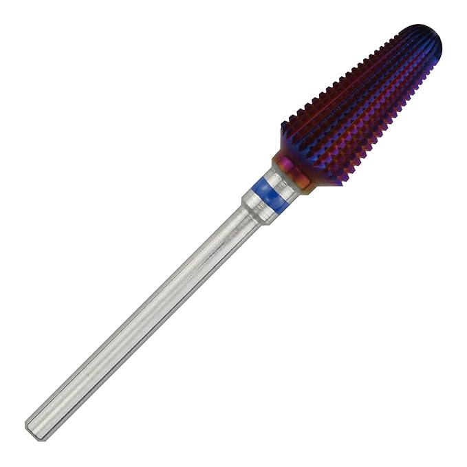 C&I Tapered Tornado & Olive Tornado Nail Drill, E File for Manicure Drill Machine, Professional Nail File to Quick Remove Nail Gels (M, Tapered)
