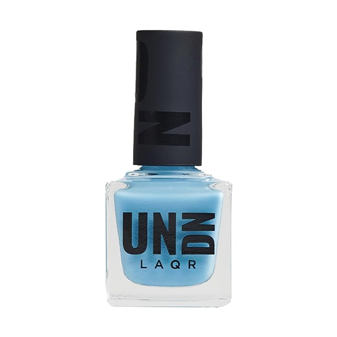 UNDN Vegan Nail Polish - B.Y.O.B. - Creamy Light Blue Nail Polish for Women and Men - Long Lasting, Durable Finish - Cruelty Free - 0.5 oz