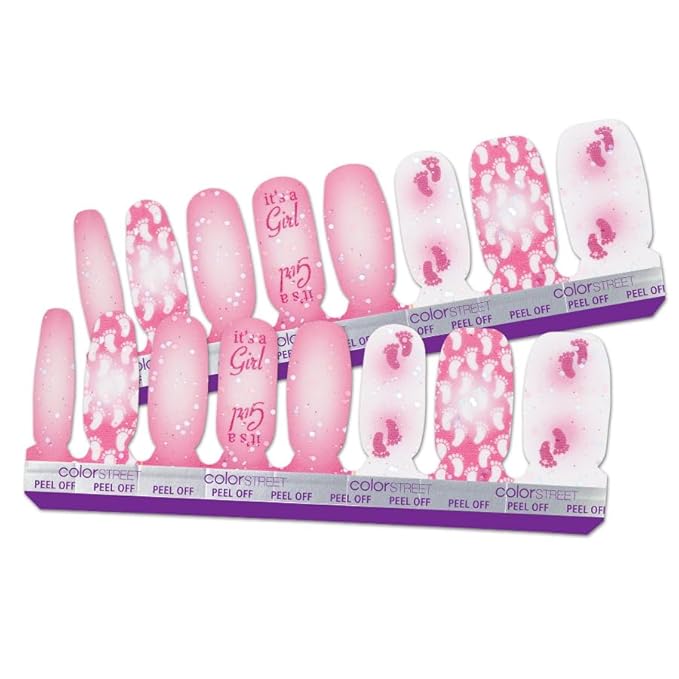 Color Street 'It’s a Girl!' (FDG554) - Nail Polish Strips Life's Little Moments (2024)