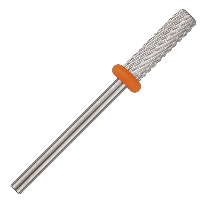 C & I Nail Drill SS Bit -Super File, Super Slim, Professional E-File for Nail Techs, CNC Overall Production, Nail Supply for Beauty Salon (Double Coarse -XXC)