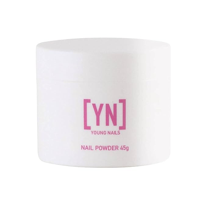 Young Nails Acrylic Cover Powder - Self-Leveling Acrylic Nail Powder, Clear Nude Pink White Acrylic Powder for Nail Extenstion, Professional Grade, Superior Adhesion, Color - Blush, 45g