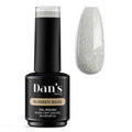 Dan's Nails Rubber Base Gel Polish Coat (Ethereal Starlight White)