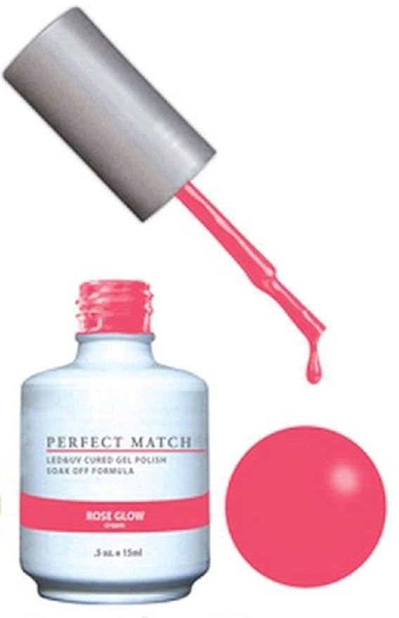 LeChat Perfect Match Gel Polish, Rose Glow, 0.5 Fl Oz (PMS150)