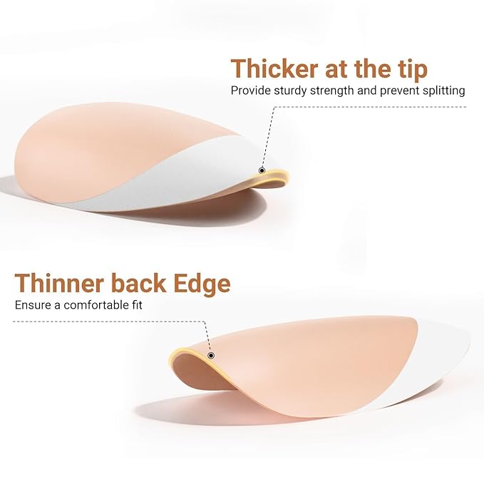 Gel French Tip Nails Short Almond Press on Nails White 300Pcs Pre-applied Tip Primer Natural Nude Fake Nails Extensions Kit for Women Girls DIY