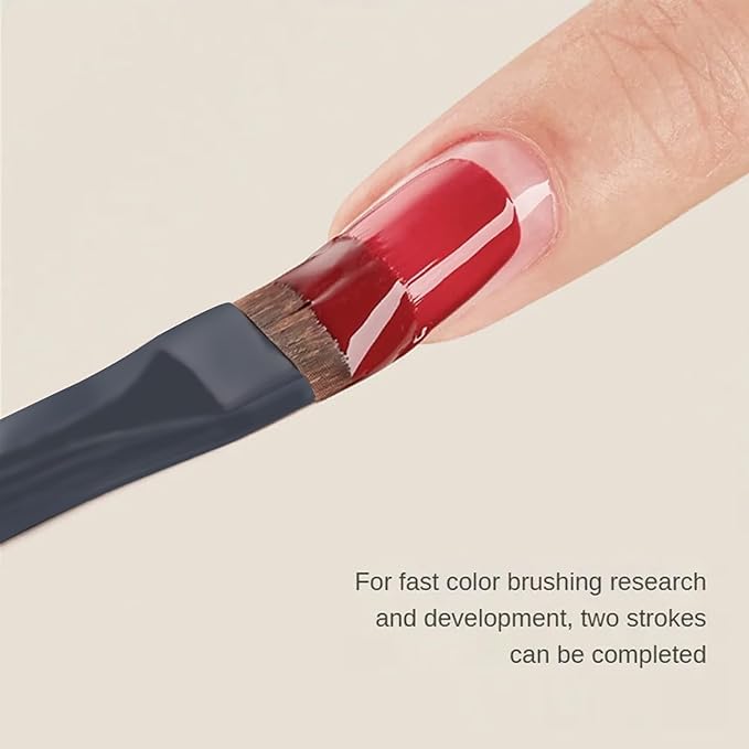 WOKOTO 20 PCS Nail Art Brushes Set For UV Gel polish Applying Black Acrylic Nail Brushes For Women's Acrylic Nails Round Tip Nail Acrylic Brushes For Nail Designs Painting Body Art Pens Brushes