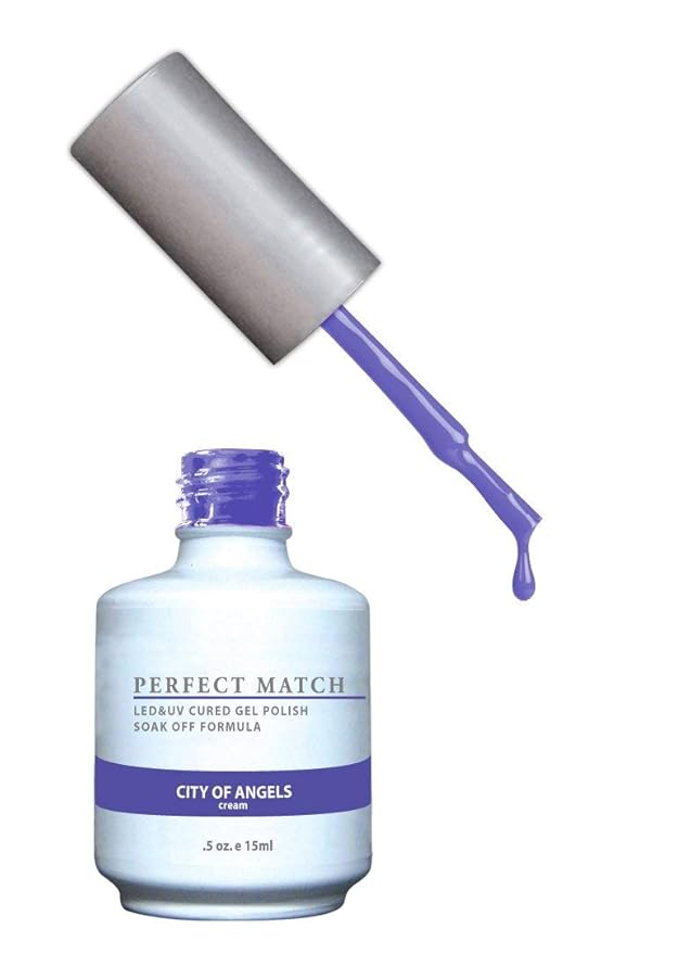 LeChat Perfect Match Gel Polish, City of Angels, 0.5 Fl Oz (PMS141)