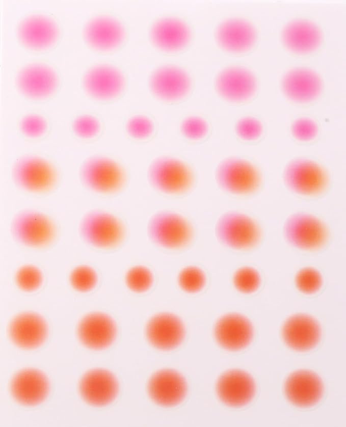 Impressed 5 Sheets Luxury Nail Art Stickers 500+ Gold Customized Nail Decals for Fake Nail Design and Salon Nails Accessories (Aura)