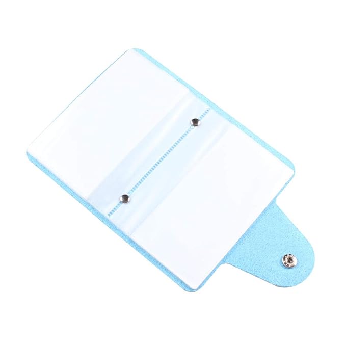 Finger Angel Light Blue Nail Art Stamp Plate Collection Image Plate Organizer For 6X12cm Size Stamping Plate