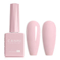 CANNI Light Pink Gel Nail Polish, 1Pcs Baby Pink Gel Polish Soft Pale Pink Color High Gloss Soak Off U V Nail Manicure Salon DIY