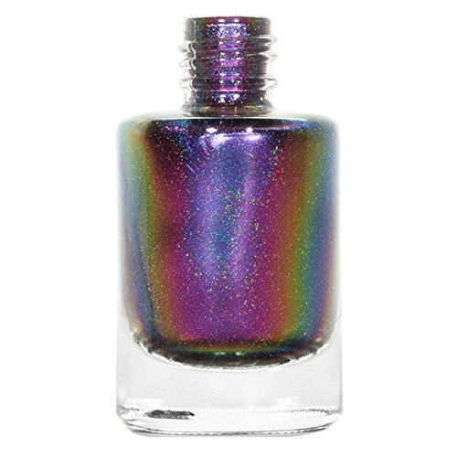 ILNP Peace (H) - Blue, Purple, Fuchsia, Pink, Gold Ultra Chrome Color Shifting Holographic Nail Polish
