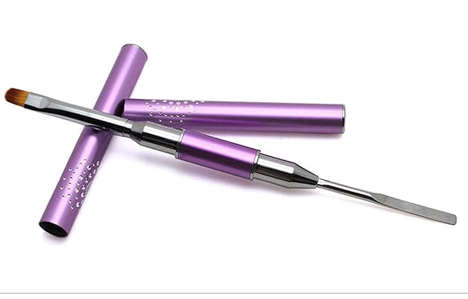 PolyGel Brush and Picker Brush tool for UV Poly Gel (Purple)