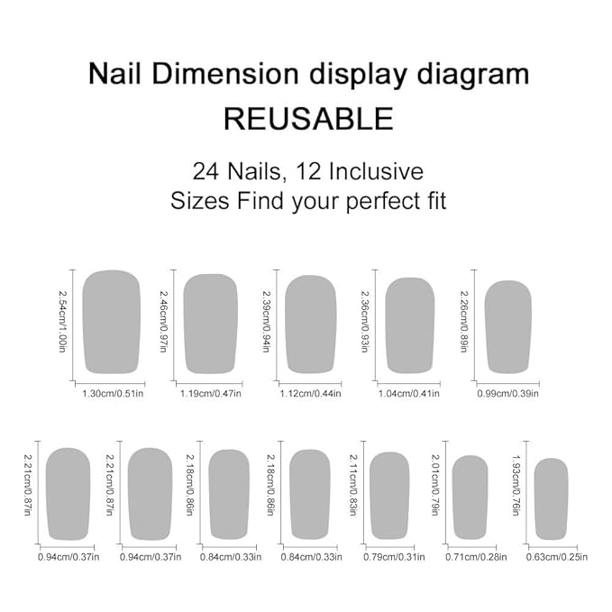Long Press on Nails 3D Flower Fake Nails Square with Bow Charms Design Rhinestones French Tips Glue on Nails Spring False Nails Summer Nails Glossy Reusable Full Cover Manicure for Women 24PCS