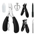 6Pcs Ingrown Toenail Removal Kit, Pedicure Tools for Feet with Fingernail & Toenail Clippers, Professional Nail Cutter Set for Thick Nails, Manicure & Nail Care Tools for Men & Women