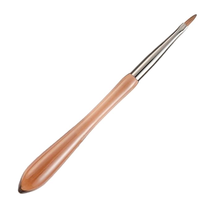 SILPECWEE Acrylic Nail Brush, Nail Art Brushes Daisy Pen - Versatile Nail Drawing Pen for Petals, Leaves, Flowers Nails Art Designs Tool for DIY Salon