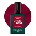 Manucurist Green Flash LED Pinky Purple Gel Nail Polish Violeta - Vegan, 12-Free, Plant-Based - Strengthens and Protects the Nail - Gel Polish - Made in France - 0.5 fl oz