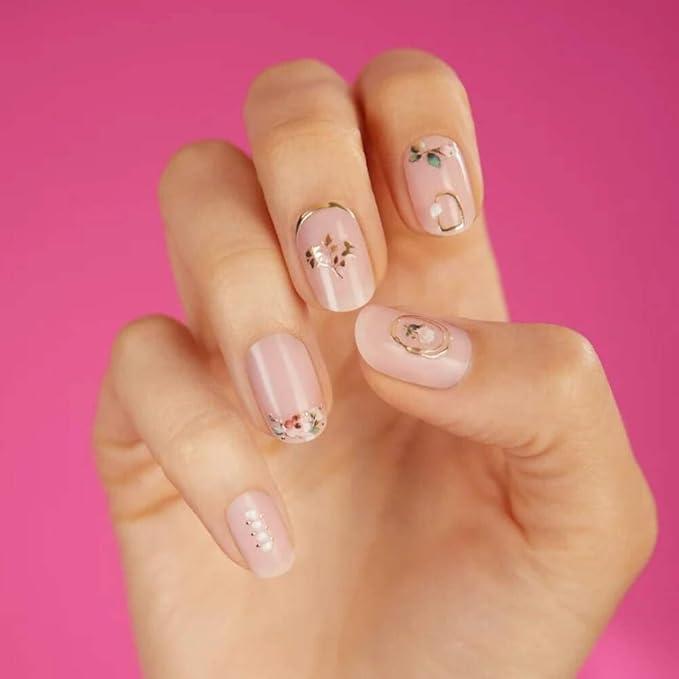 Dashing Diva Expressions 3D Nail Stickers - Holiday Extravaganza | Easy Application | Long-Lasting & Durable | Perfect for DIY Nail Art | Salon-Quality Results at Home
