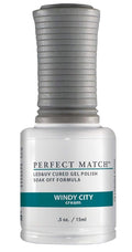 LeChat Perfect Match Gel Polish, Windy City, 0.5 Fl Oz (Model: PMS142)