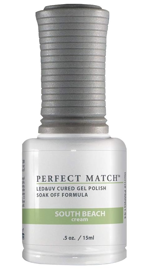 LeChat Perfect Match Gel Polish, South Beach, 0.5 Fl Oz (PMS144)