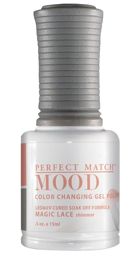 LeChat Perfect Match Mood Gel Polish, Magic Lace, 0.500 Ounce (MPMG27)