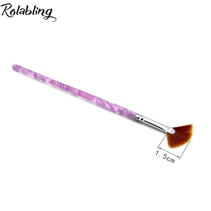 6pcs Spiral Nail Brushes Nail Art Painting Drawing Pen Brush Tips Tools Set