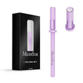 MelodySusie Small Crystal Top 3.1mm Mandrel Bit for Nails, 3/32'' Easy Off Nail Drill Bits for Sanding Bands, Suitable for Acrylic Nails Gel Manicures and Pedicures, Purple