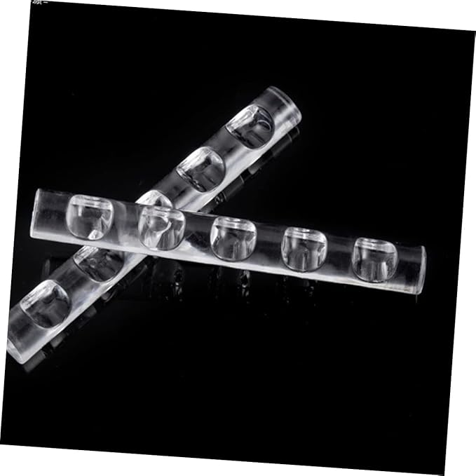 5pcs Nail Art Transparent Pen Holder Nail Tech Accessories Fountain Pen Holder Nail Art Brush Organizer Nail Art Accessories Nail Art Pen Rest Nail Beauty Penholder