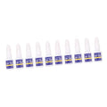 10 pcs Nail Glue Nails Press Nails Each Super Strong Adhesive False Nail Tips Repair Nail Art Decoration Skin Friendly Formula