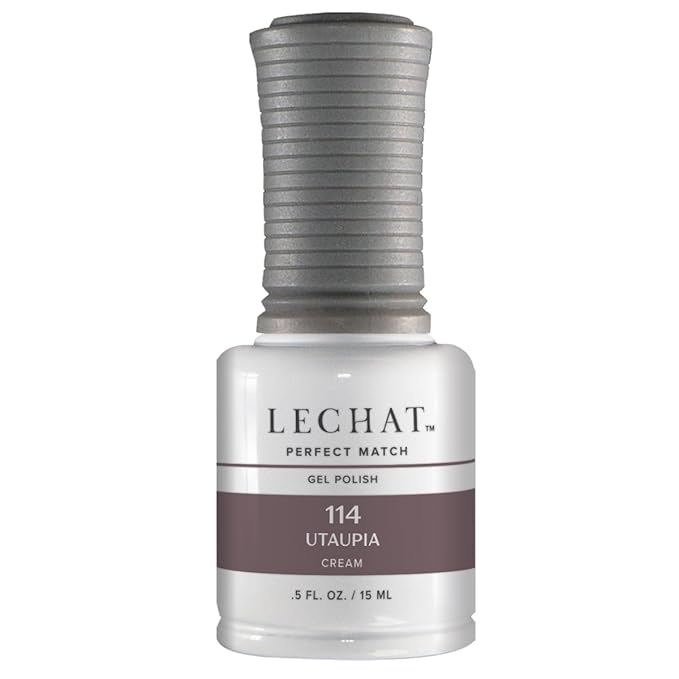 LECHAT Perfect Match Nail Polish, Utaupia, 0.500 Ounce