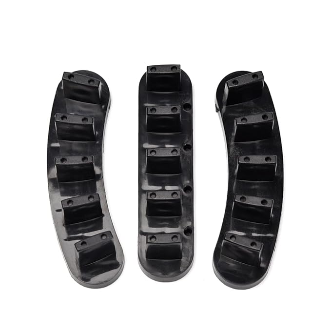 3pcs False Nail Art Tips Practice Display Stand Tool with 10 pcs False Nail Tips for Gel Nail Polish DIY Nail Training Tools (Black)