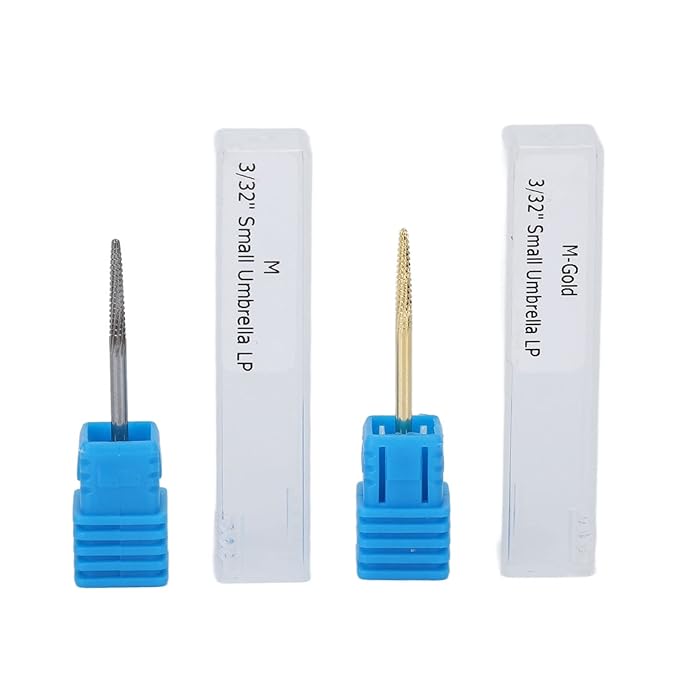 Nail Drill Bits Set, 4pcs Nail Art Drill Bits Set Tungsten Steel Universal Nail Polishing Grinding Bits Electric Nail File Acrylic Nail Gel Nail Polish for Home Salon Nail Manicure Pedicure