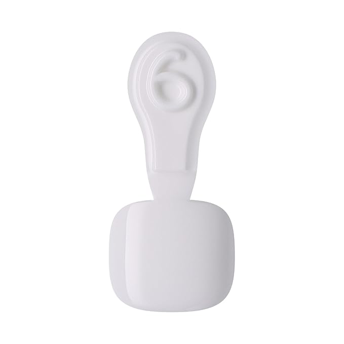KISS imPRESS Pedicure Press On Toenails, 'Angel Vibes', White, Short Squoval, Pedicure Nail Kit Includes 24 Press On Toenails, Prep Pad, Mini Nail File, & Pedicure Stick