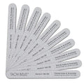 Tachibelle Premium JAPAN Abrasive 180/180 Medium Washable Zebra File Nail