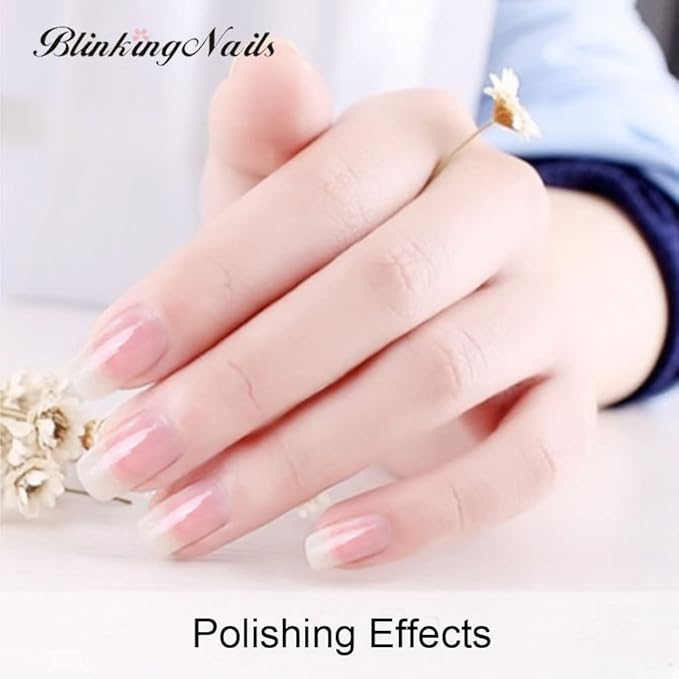 Fine Nail Buffer File for Polishing,Smooth and Shiny Natural Nails,Mini Size Nail Buffer Block 600 and 3000 Grit Cushion Nail File Art Pedicure Manicure Tips Pack of 14pcs