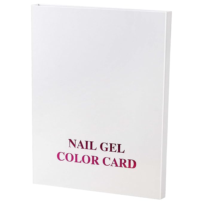 PINGEUI 3 Pack 216 Colors Nail Display Book, Nail Gel Polish Display Chart with 720 Nail Tips, Nail Color Sample Book Nail Gel Color Card Book, for Nail Salon