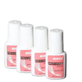 Super Strong Nail Glue for Press On Nails, Nail Tips & Acrylics – Long-Lasting Brush-On Nail Adhesive for Professional & DIY Use – No Mess, Fast Drying, Precision Application (Nail Glue, 4, Count)