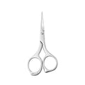 LIVINGO Nail Scissors - Precision Grooming Sharp Blade Pointed Tip Manicure Cuticle Trimming Fingernails, Toenails, Stainless Steel