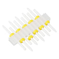 Sonew 10pcs Ceramic Nail Drill Bit Set, Gel Polish Cuticle Remover Bits, Nail Polishing Heads, Polish Removal Drill Bit, for Nail Artist Novice,