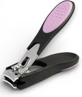 Dream Cut Nail Clipper, Toenail Clippers, Chrome Plated, Stainless Steel, Sharp, Sturdy, Comfort Grip, Nail Catcher, for Men and Women, Nail Cutter, Trimmer