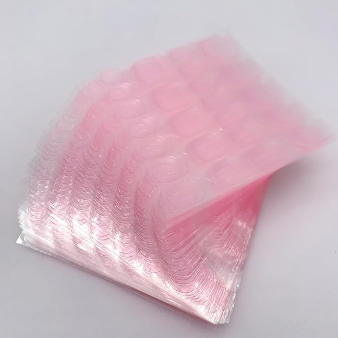 50 Set Press On Nail Tool Prep Kit for Nail Salon Business, Disposable Manicure Kit with Nail File, Mini Nail Buffer, Adhesive Nail Tabs, Wood Stick, Packaging Bag