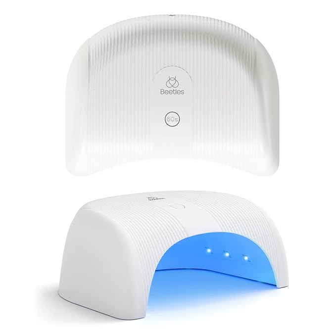 Beetles Liner Gel Polish with Curing Lamp 36W U V Nail Lamp, 20 Colors Liner Gel Polish Set with Fast Drying Compact LED Nail Dryer