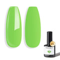 modelones Green Gel Nail Polish Apple Green Gel Polish Summer Nail Poish Soak Off Pastel U V Nail Design Salon DIY Manicure 15 ML