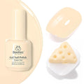 Beetles Pastel Yellow Gel Nail Polish - Soft Butter Yellow Gel Nail Polish, 15ML/0.51Fl Oz. Same Color Same Bottle, Soak Off UV LED Lamp Pastel Nails Art, Long-Lasting Manicure Salon DIY Spring Nails