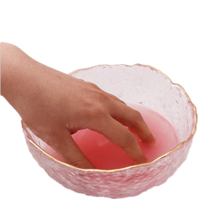 Nail Polish Remove Soaker Bowl Nail Art Manicure Care Soak Tray Acrylic Nail Treatment Remover Finger Bowl Multi-Color