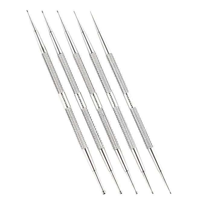 Beaupretty 15pcs Dual- Nail Art Pens Manicure Accessories for Creative Nail Designs and Artistry