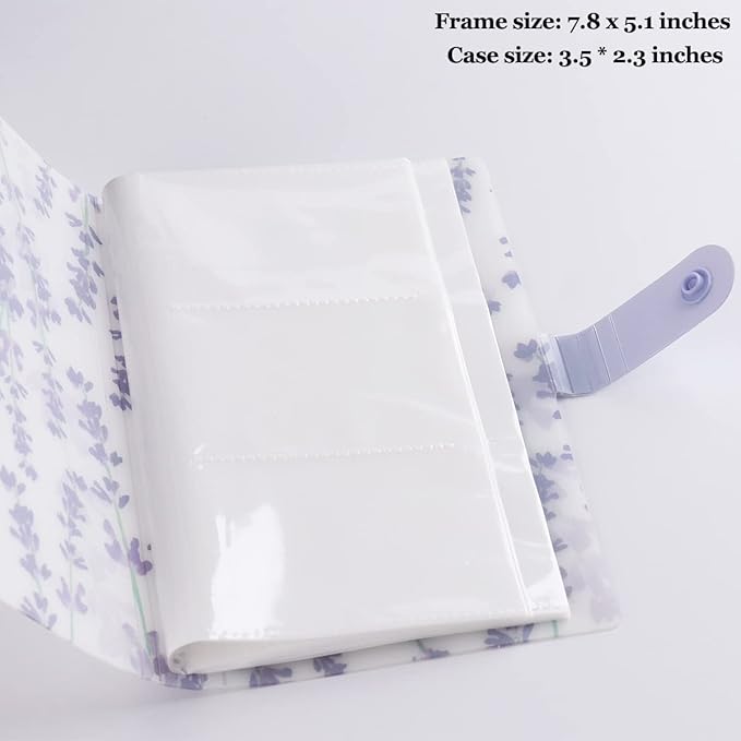 120 Slots Nail Stickers Storage Book Empty Nail Stickers Album Holder Photo Collection Book Water Decals Display Showing Shelf Binder Stencils Collecting Card Case Manicure Tools (Lvander)