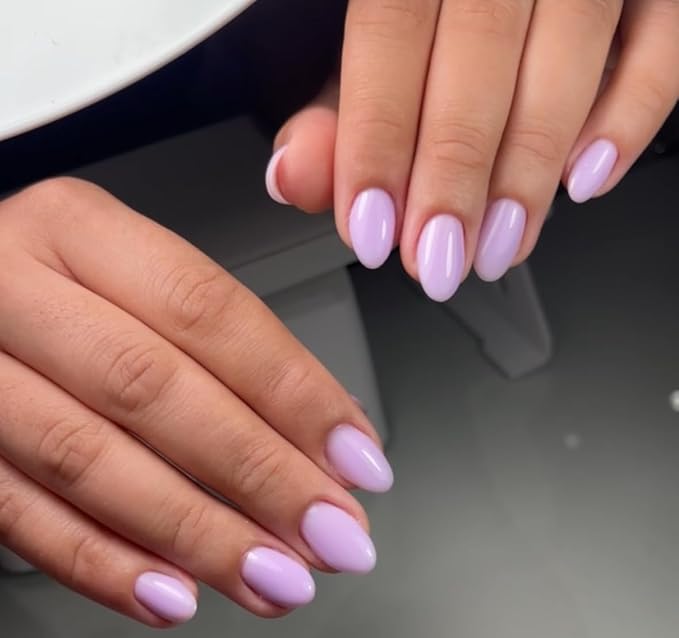 IN.HYPE UV/LED Professional Hard/Builder Gel for Nail Extension/Strengthening/Overlays File Off Purple Orchid #22