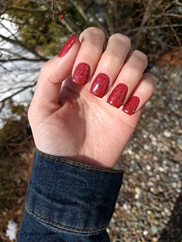 Nail DIP Powder, Glitter Color Collection, Dipping Acrylic For Any Kit or System by DipWell (GL - 31)